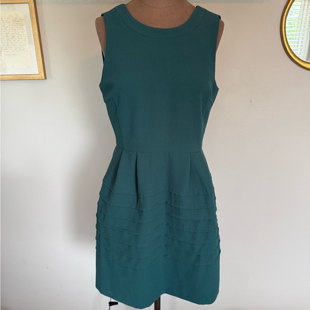 Madewell forrest green Sleeveless Mini Dress